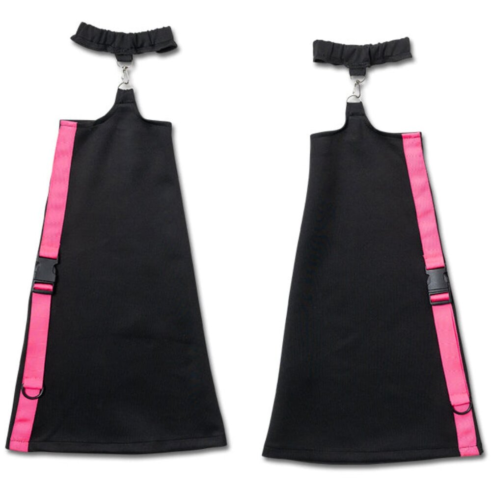 ACDC RAG Uzurai Cyberpunk Tech Black Pink Leg Warmer